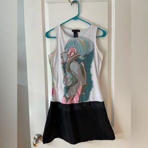 Custo, Barcelona, Aloha Hawaii dress size 1